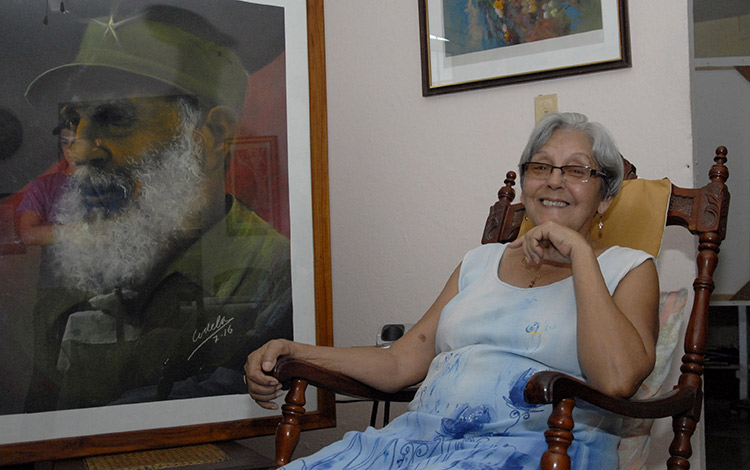 Artista de la plástica Adela María Suárez.