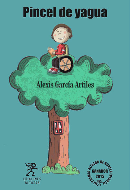 Cubierta de la novela Pincel de yagua, de Alexis García Artiles. Cubierta de la novela Pincel de yagua, de Alexis García Artiles.