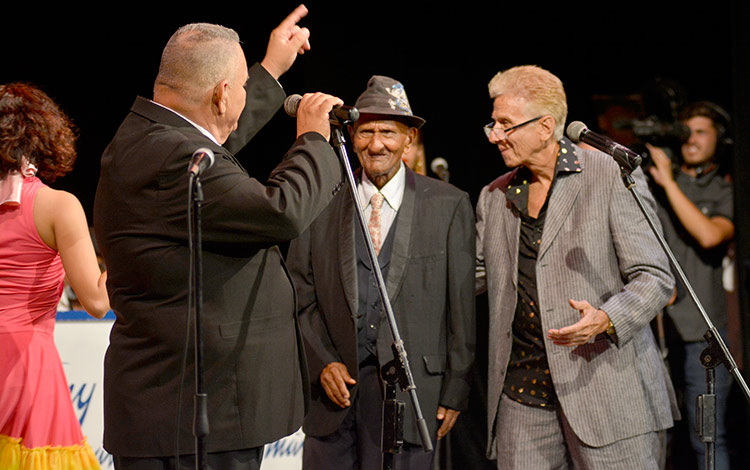 Bobby Carcassés, Tony Guzmán y Rafael Dí­az.