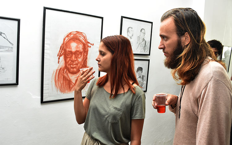 Exposición de dibujo dedicada a trovadores