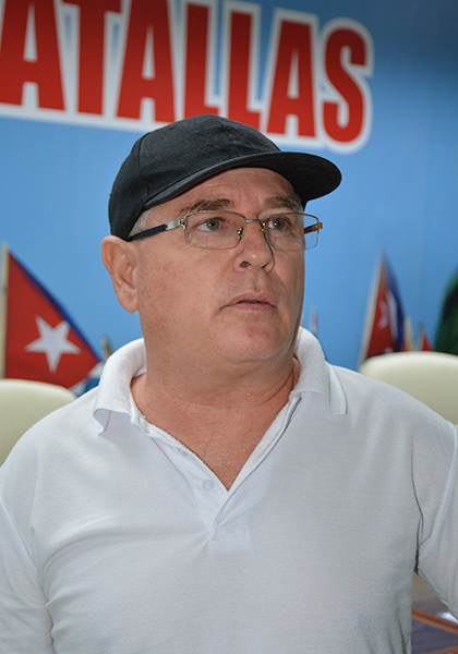 Tomás Díaz Perez, delegado de Recursos Hidráulicos de Villa Clara. Tomás Díaz Perez, delegado de Recursos Hidráulicos de Villa Clara.