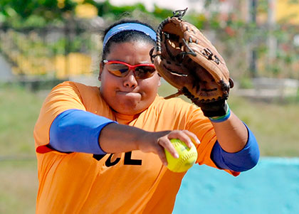 Anisley López, de softbol. Anisley López, de softbol.
