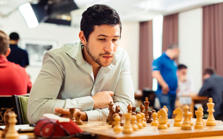 Yasser Quesada, en el torneo Fall Chess de 2019. Yasser Quesada, en el torneo Fall Chess de 2019.