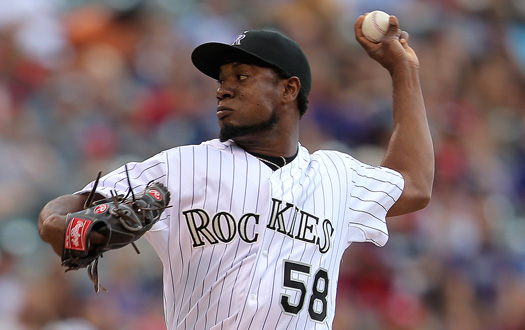 Yohan Flande, pitcher de los Tigres de República Dominicana. Yohan Flande, pitcher de los Tigres de República Dominicana.