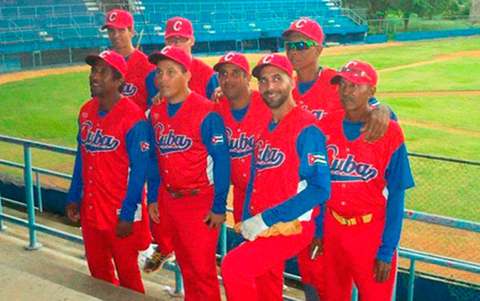 Integrantes del equipo Cuba de béisbol para ciegos. Integrantes del equipo Cuba de béisbol para ciegos.