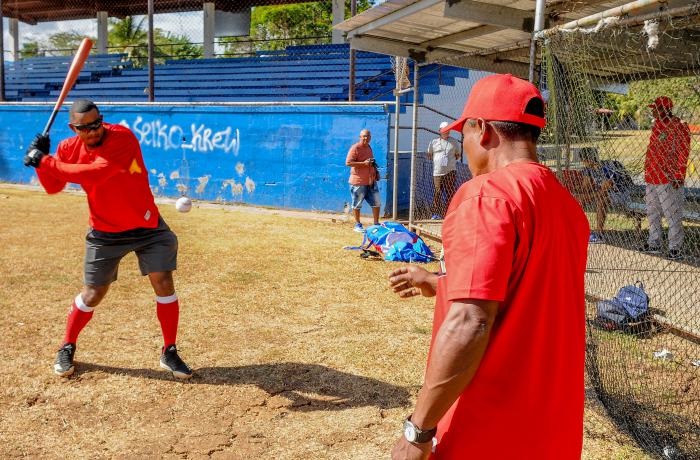 Entrenamiento de Las Tunas para la Serie del Caribe Entrenamiento de Las Tunas para la Serie del Caribe