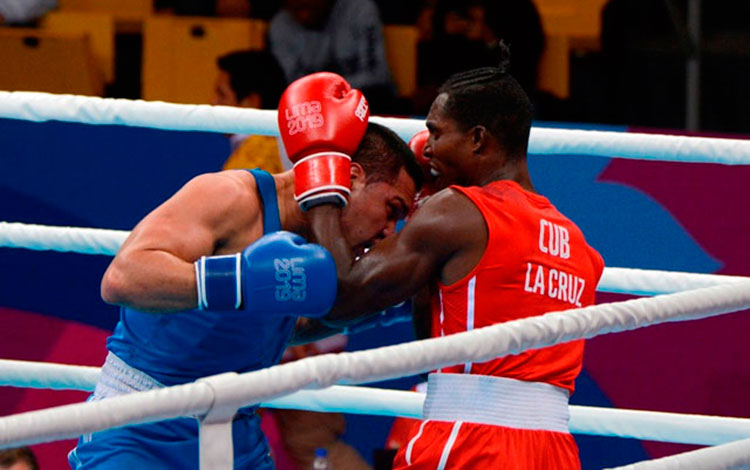 Julio César la Cruz, boxeador cubano. Julio César la Cruz, boxeador cubano.