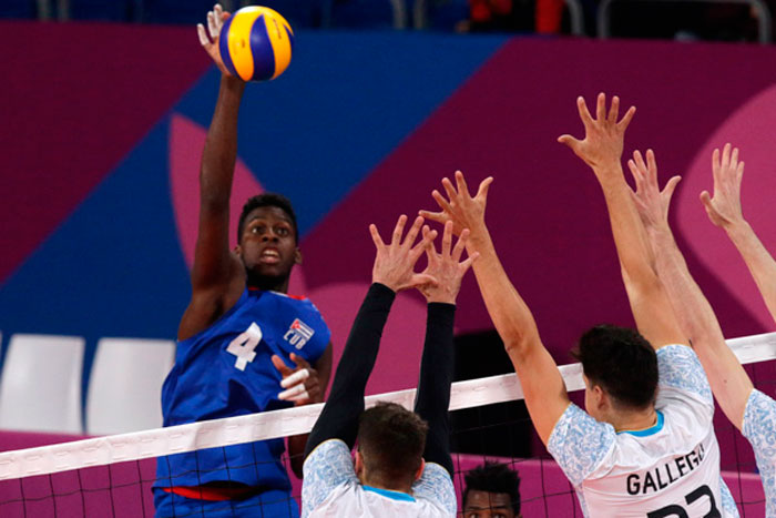 Marlon Yant en el partido de Cuba contra Argentina por el oro en los Panamericanos de Lima 2019. Marlon Yant en el partido de Cuba contra Argentina por el oro en los Panamericanos de Lima 2019.