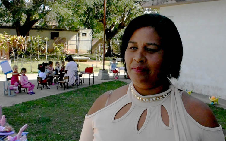 Yamilí Ramírez Llerena, directora del círculo infantil Amiguitos del Che Yamilí Ramírez Llerena, directora del círculo infantil Amiguitos del Che