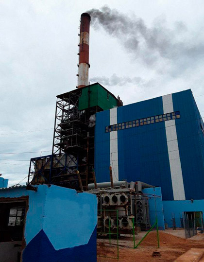 Termoeléctrica Antonio Guiteras, en Matanzas, Cuba. Termoeléctrica Antonio Guiteras, en Matanzas, Cuba.