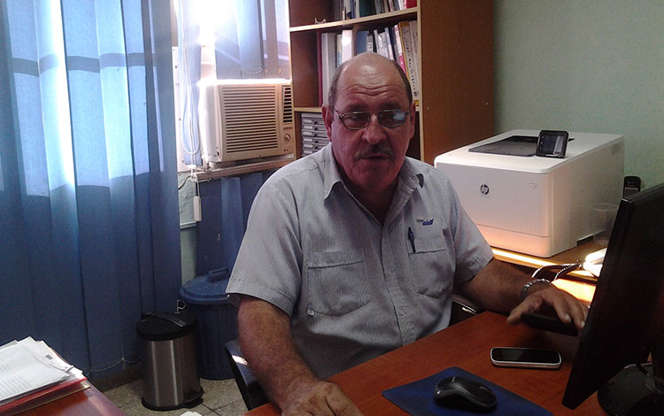 Gustavo Rodríguez Cordero, director de Cupet en Villa Clara. Gustavo Rodríguez Cordero, director de Cupet en Villa Clara.