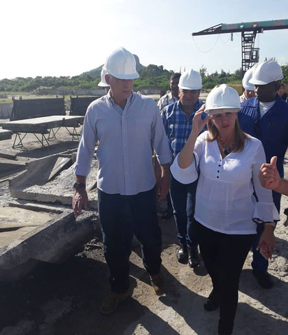 Díaz-Canel en recorrido por la Isla de la Juventud. Díaz-Canel en recorrido por la Isla de la Juventud.