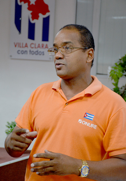 Armando Hernández Pedroso, director de la ONURE Armando Hernández Pedroso, director de la ONURE