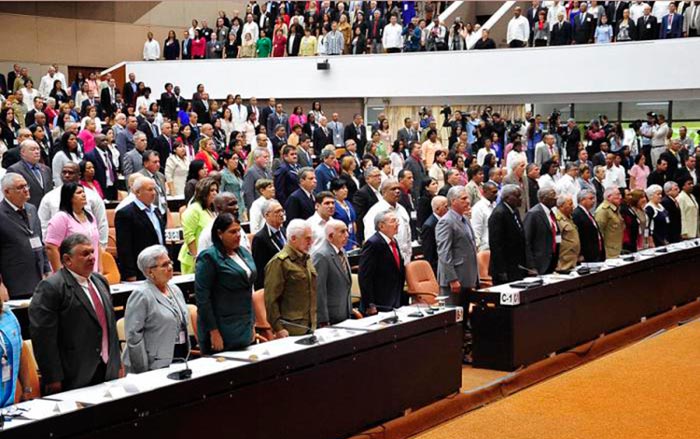 Sesión constitutiva de la Asamblea Nacional del Poder Popular. Sesión constitutiva de la Asamblea Nacional del Poder Popular.
