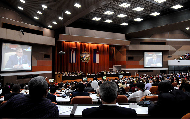 Sesión ordinaria de la Asamblea Nacional del Poder Popular. Sesión ordinaria de la Asamblea Nacional del Poder Popular.
