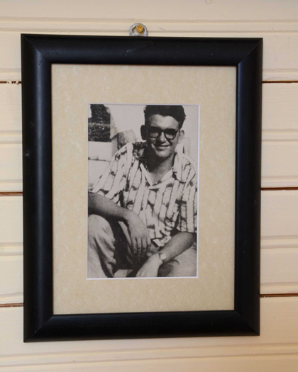 Foto de Abel Santamaría, en el Museo Casa Natal, en Encrucijada. Foto de Abel Santamaría, en el Museo Casa Natal, en Encrucijada.