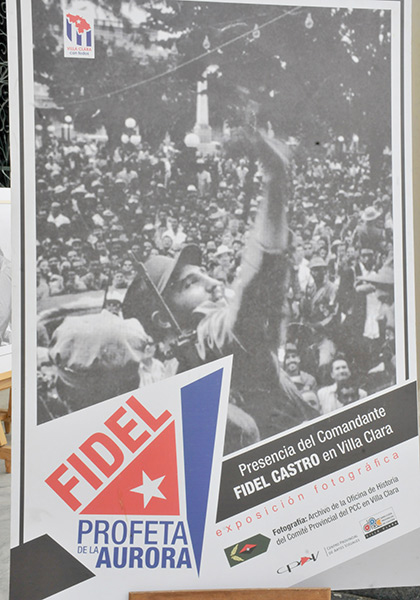 Exposición Fidel, Profeta de la Aurora. Exposición Fidel, Profeta de la Aurora.