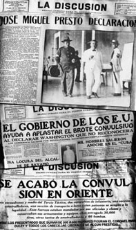 Reporte de prensa sobre la llamada Guerrita de La Chambelona. Reporte de prensa sobre la llamada Guerrita de La Chambelona.