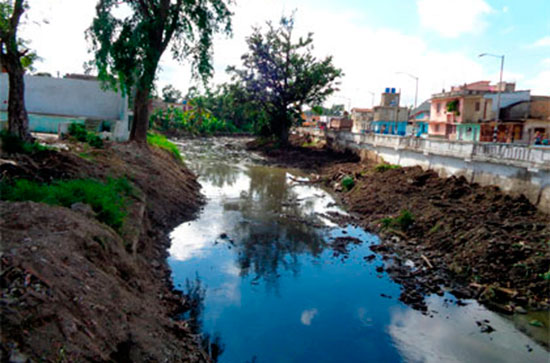 Río Bélico, en Santa Clara. Río Bélico, en Santa Clara.