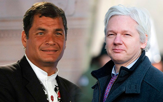 Resultado de imagen para ASSANGE CORREA