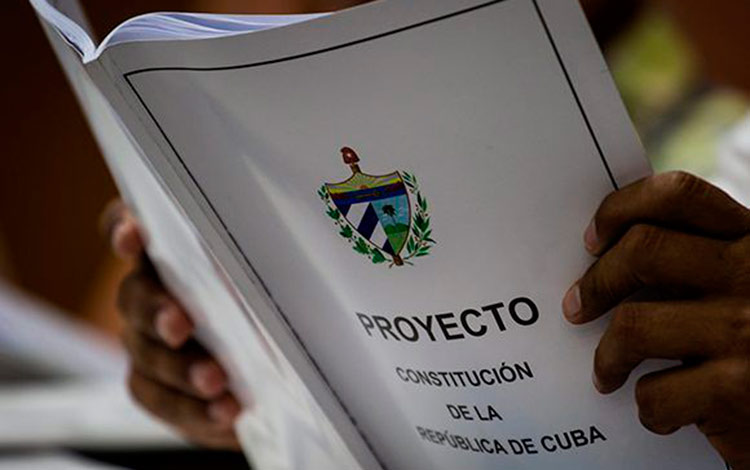 Proyecto de Constitución en Cuba. Proyecto de Constitución en Cuba.