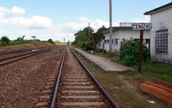 Estación Las Cenizas, de Santa Clara, lugar de los hechos en el caso de robo de combustible. Estación Las Cenizas, de Santa Clara, lugar de los hechos en el caso de robo de combustible.
