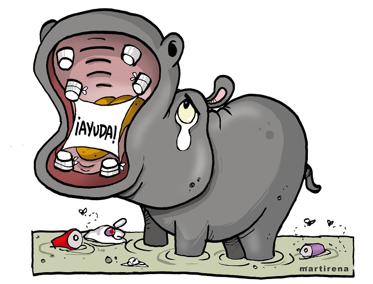 Caricatura de Martirena Caricatura de Martirena
