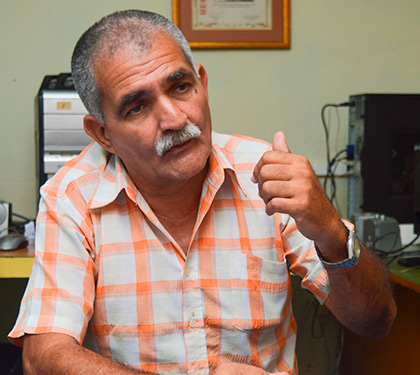 Fernando de Jesús Echerri Ferrandiz, presidente de la Unión de Juristas de Cuba en Villa Clara. Fernando de Jesús Echerri Ferrandiz, presidente de la Unión de Juristas de Cuba en Villa Clara.