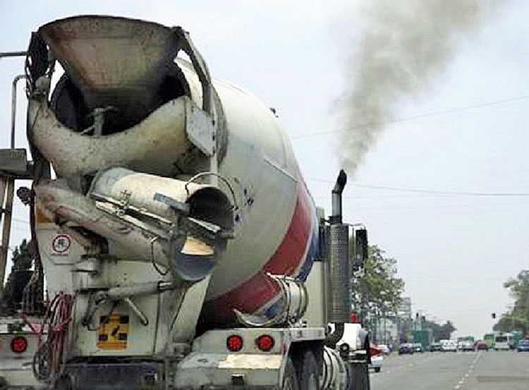 Carro contaminante. Carro contaminante.