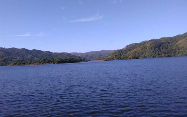 Presa Hanabanilla, en Villa Clara.