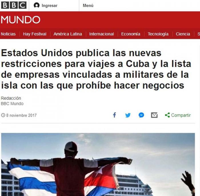 Sitio web BBC Mundo.