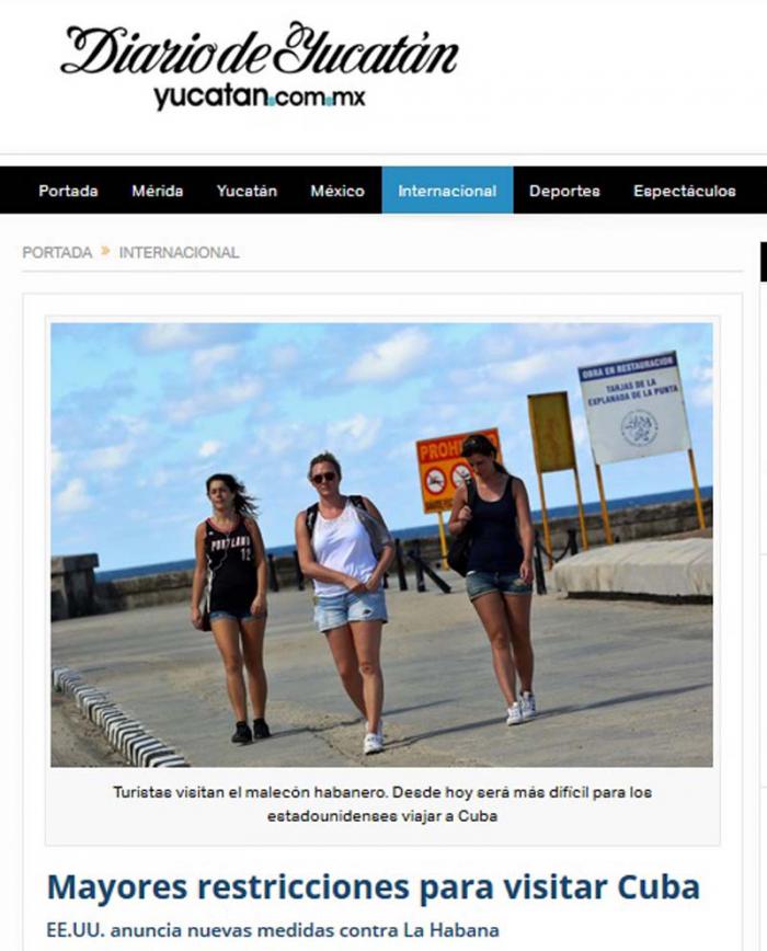 Sitio web Diario de Yucatán. Sitio web Diario de Yucatán.