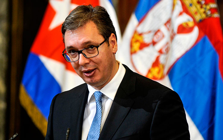 Aleksandar Vučić imparte conferencia magistral en la Universidad de La Habana. Aleksandar Vučić imparte conferencia magistral en la Universidad de La Habana.