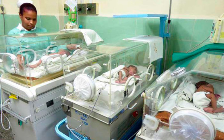 Sala de neonatologí­a.