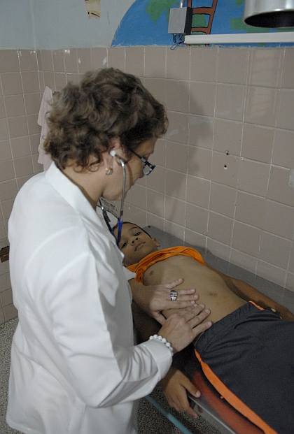 Cuerpo de guardia del hospital pediátrico univesitario José Luis Miranda, de Villa Clara. Cuerpo de guardia del hospital pediátrico univesitario José Luis Miranda, de Villa Clara.