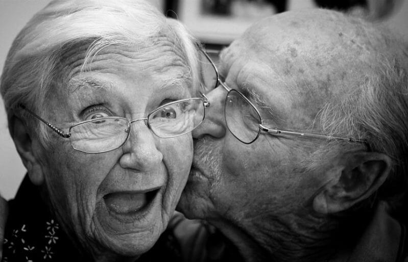 Pareja de ancianos. Pareja de ancianos.