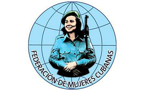 Logo de la Federación de Mujeres Cubanas.