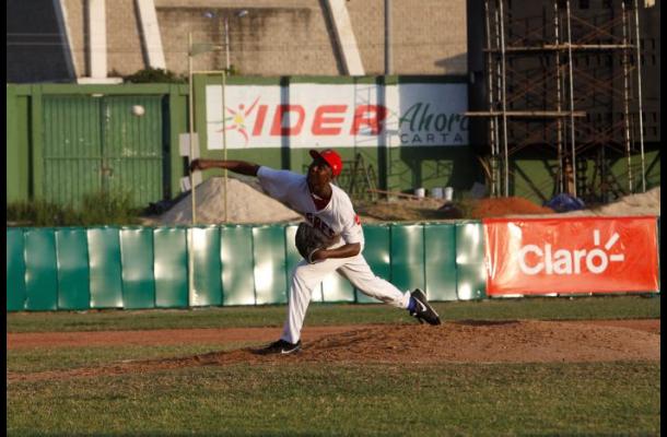 Alain Sánchez, pitcher de Villa Clara.
