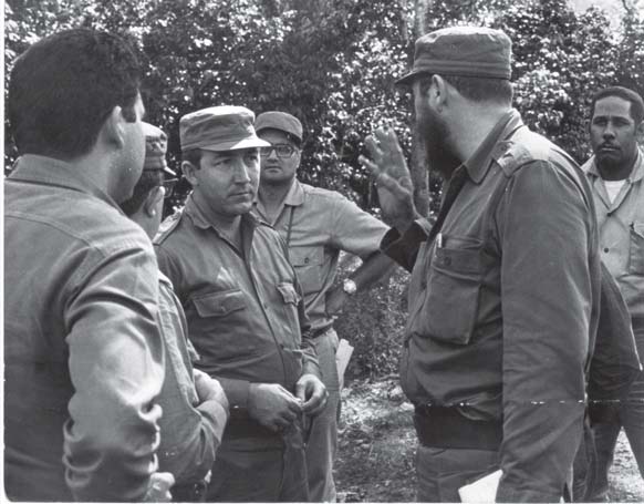 Encuentro de Leiva Castro con Fidel Castro en el Escambray