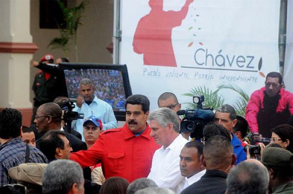Nicolás Maduro y Miguel Díaz-Canel.
