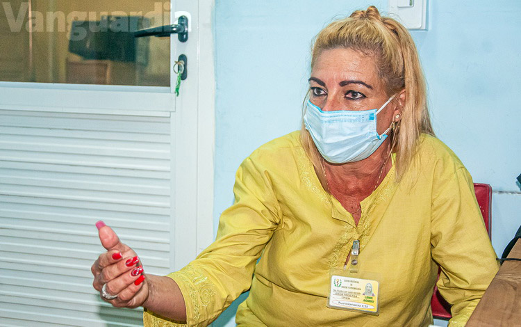 Niurka Jústiz, jefa del programa de Zoonosis en Villa Clara. Niurka Jústiz, jefa del programa de Zoonosis en Villa Clara.