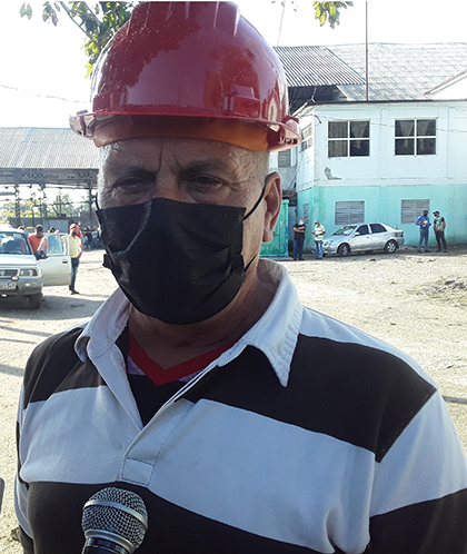 Modesto Rodríguez, director de la empresa azucarera Héctor Rodríguez, de Sagua la Grande. Modesto Rodríguez, director de la empresa azucarera Héctor Rodríguez, de Sagua la Grande.
