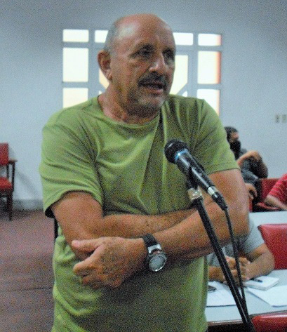 Alfonso López Ramos, coordinador del Minal en Villa Clara. Alfonso López Ramos, coordinador del Minal en Villa Clara.