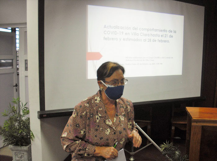 Doctora María del Carmen Velasco, delegada del Ministerio de Ciencia, Tecnología y Medioa Ambiente en Villa Clara. Doctora María del Carmen Velasco, delegada del Ministerio de Ciencia, Tecnología y Medioa Ambiente en Villa Clara.