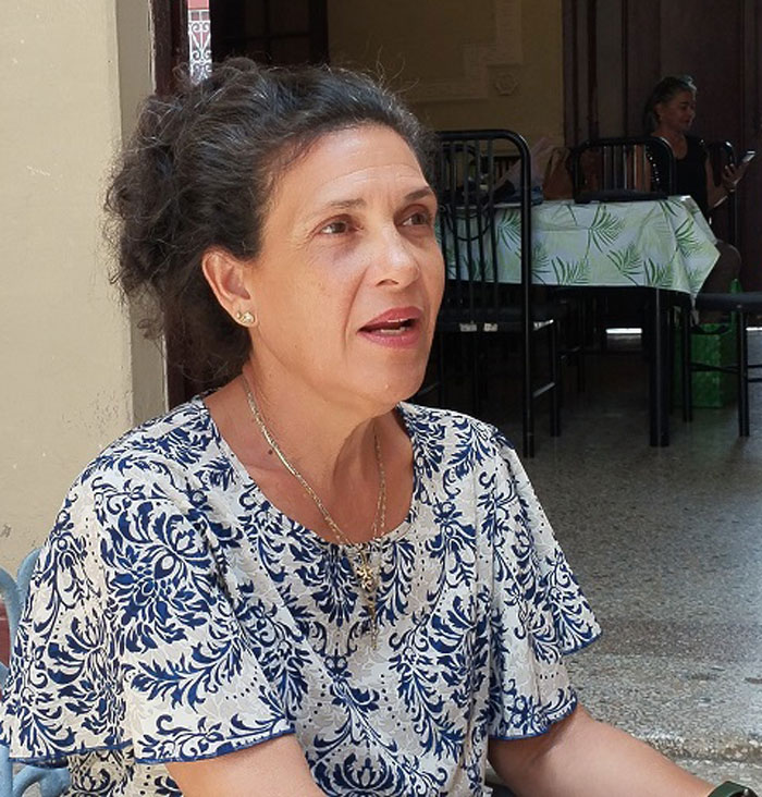 Dra. C. Marta Cristina González Domínguez, de la subdelegación de Medio Ambiente del Ministerio de Ciencia, Tecnología y Medio Ambiente (Citma).