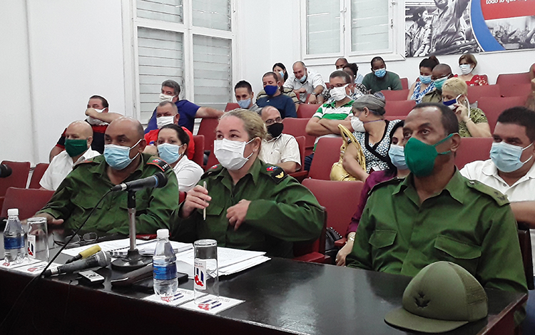 Reunión del Consejo de Defensa Provincial de Villa Clara, el 26 de agosto de 2020. Reunión del Consejo de Defensa Provincial de Villa Clara, el 26 de agosto de 2020.