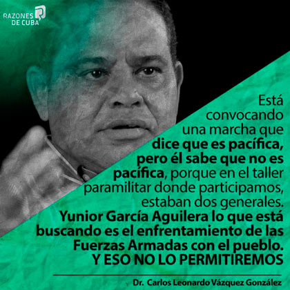 Declaraciones del doctor Carlos Leonardo Vázquez González, agente de la Seguridad de Estado de Cuba.