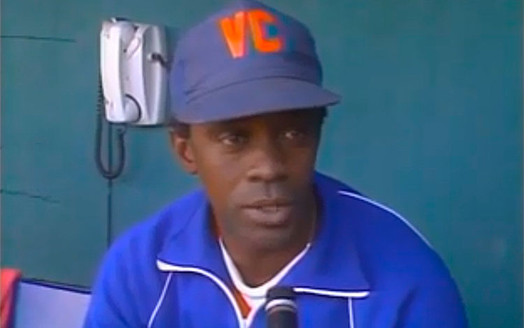 Pedro Jova, mánager del equipo Villa Clara. Pedro Jova, mánager del equipo Villa Clara.