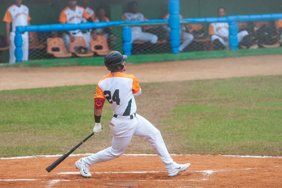 Enmanuel Sañudo, pelotero de Villa Clara.