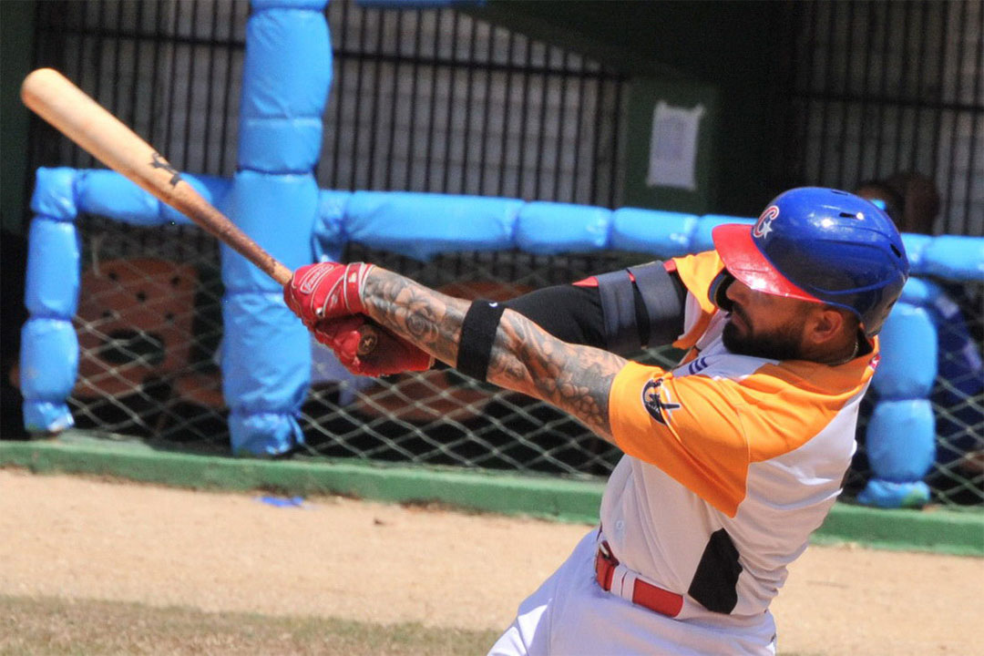 Ariel Pestano Rosado, pelotero del equipo Villa Clara.